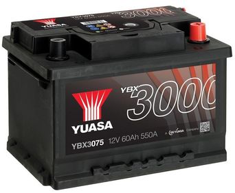 Yuasa SMF Battery YBX3075