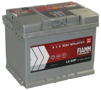 Fiamm Titanium Pro 12V 60Ah 540A R L2 60P