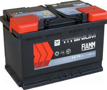 Fiamm Titanium Pro 12V 74Ah 640A R L3 74