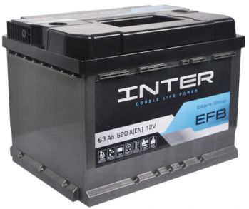 INTER EFB  63Ah 620A R+ (L2B)