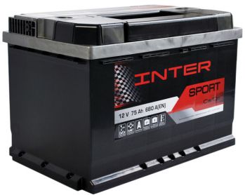 INTER Sport 75Ah 680A R+ (L3)