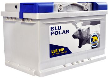 Baren Blu Polar 75Аh 730А R+ (h=175) (L3B)