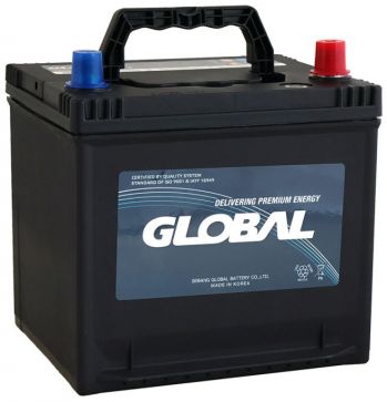 Global Asia SMF 50Ah, 580A, R+ (SMF 26R-78) (D20)