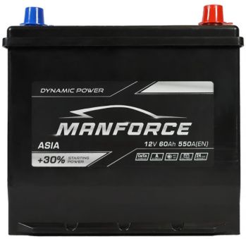 MANFORСE Asia 60Ah 550A R+ SMF (D23) B01