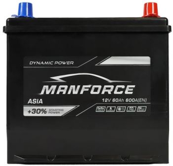 MANFORСE Asia 60Ah 600A R+ SMF (D23) B01