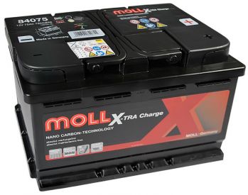 MOLL X-Tra Charge 75Ah 720A R+ (L3)