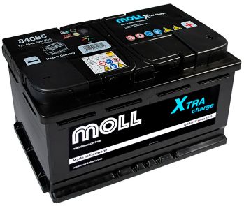 MOLL X-Tra Charge 85Ah 800A R+ (L4)