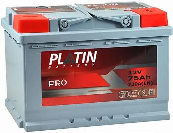 Platin Pro MF 75Ah 720A R+ (L3)