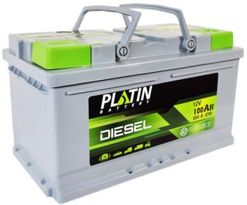 Platin Silver Diesel MF 100Ah 850A R+ (L4B)