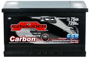 Sznajder Carbon Start Stop EFB 75Ah 720A R+ (LB3) (575 08)