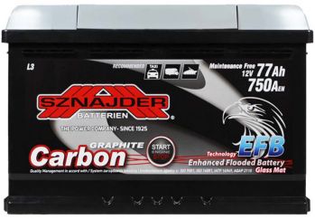 Sznajder Carbon Start Stop EFB 77Ah 750A R+ (L3) (577 05)