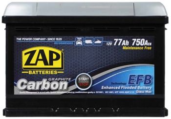 ZAP Carbon EFB 77Аh 750А R+ (577 05) (L3)