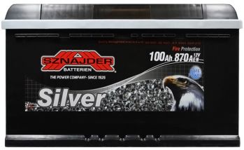 Sznajder Silver 100Ah 870A R+ (L5) (600 83)