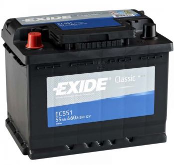 Exide CLASSIC 55Ah EC551 L