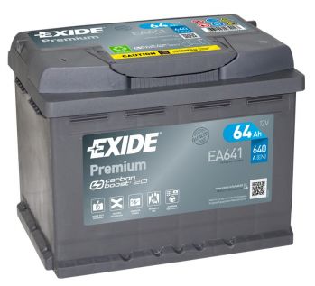 Exide PREMIUM 64Ah EA641 L