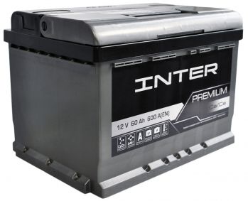 INTER Premium 60Ah 600A R+ (L2B)