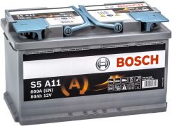 Bosch S5 AGM 80Ah 0092s5a110