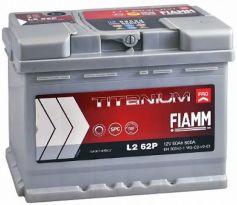 Fiamm Titanium Pro 12V 60Ah 600A R L2 62P