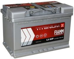 Fiamm Black Titanium 12V 85Ah 760A R L5B 85