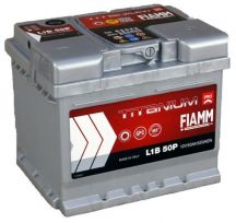 Fiamm Titanium Pro 12V 50Ah 520A R L1B 50P