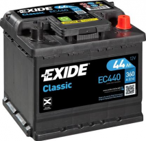 Exide CLASSIC EC440 44Ah R