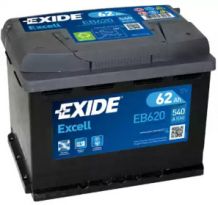 Exide EXCELL 62Ah R EB620