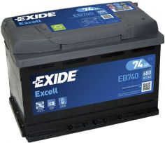 Exide EXCELL 74Ah R EB740
